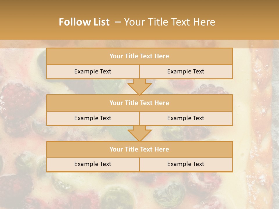 Snack Bright Treat PowerPoint Template