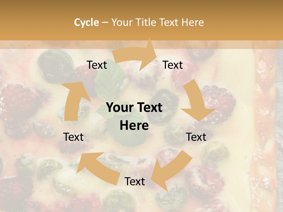 Snack Bright Treat PowerPoint Template