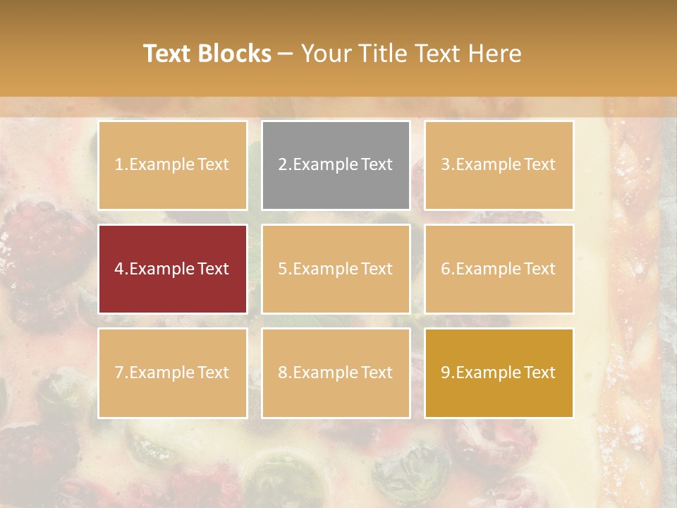 Snack Bright Treat PowerPoint Template