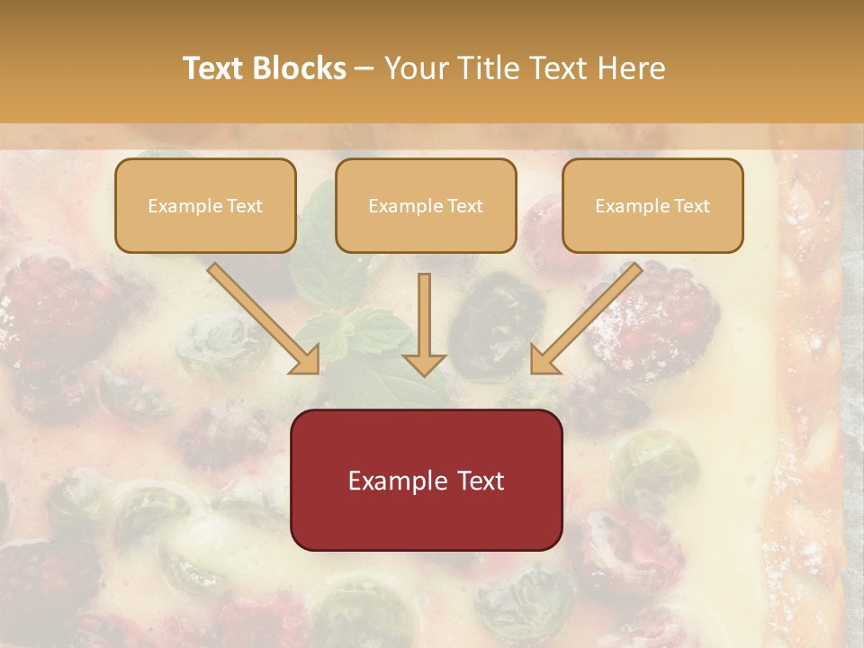 Snack Bright Treat PowerPoint Template