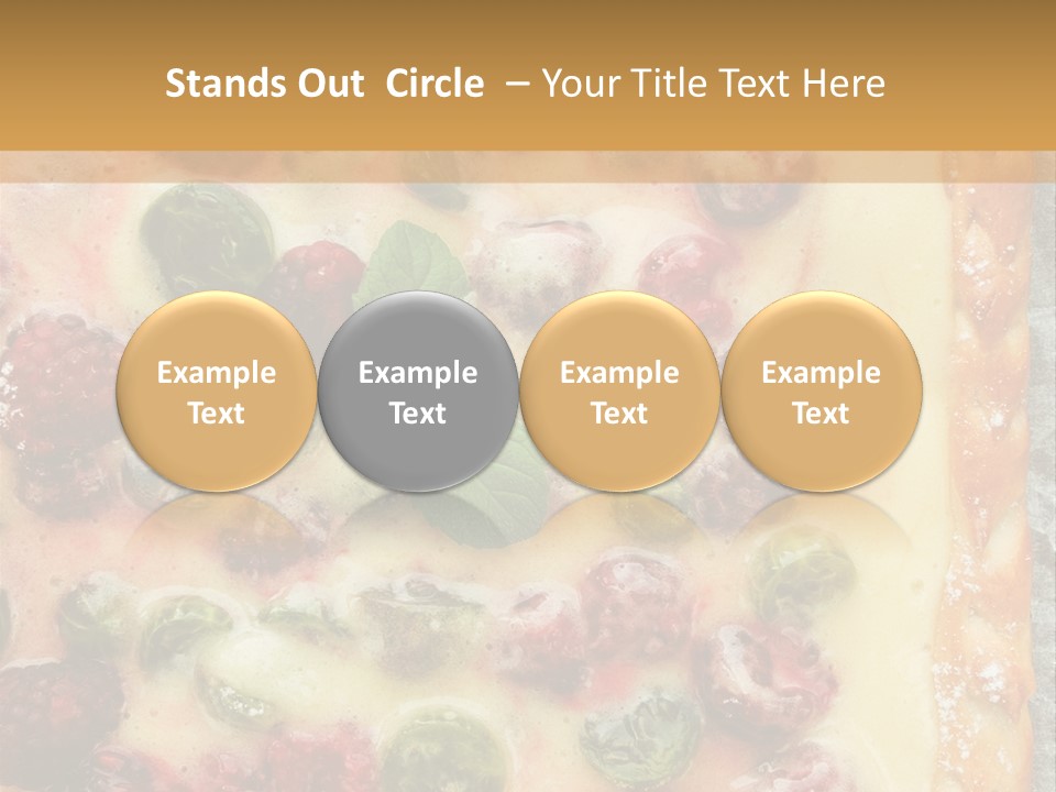 Snack Bright Treat PowerPoint Template