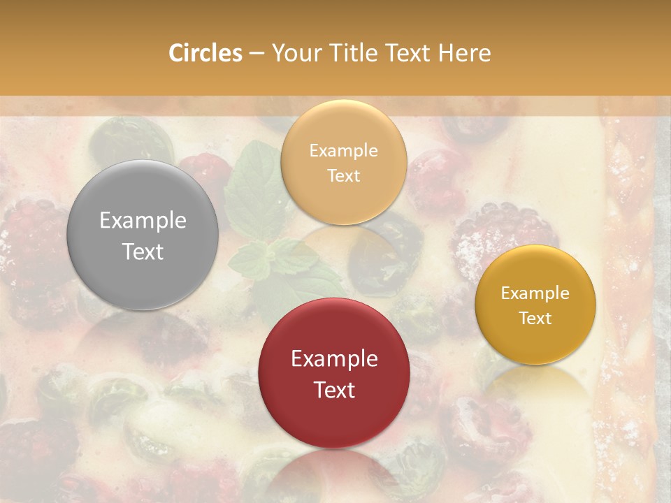 Snack Bright Treat PowerPoint Template