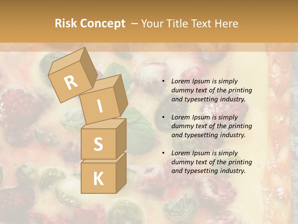 Snack Bright Treat PowerPoint Template