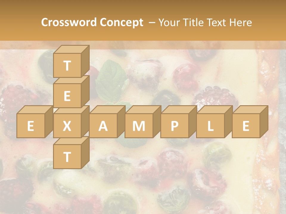 Snack Bright Treat PowerPoint Template