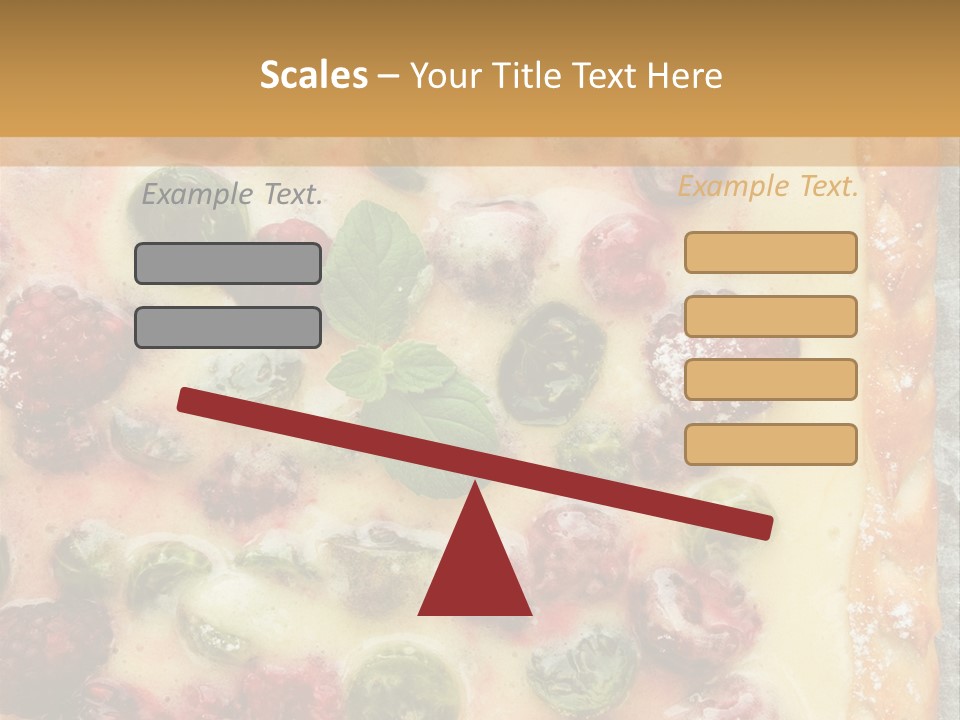 Snack Bright Treat PowerPoint Template
