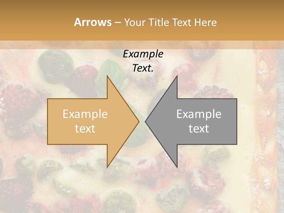 Snack Bright Treat PowerPoint Template