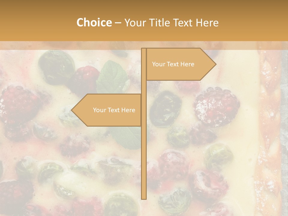 Snack Bright Treat PowerPoint Template