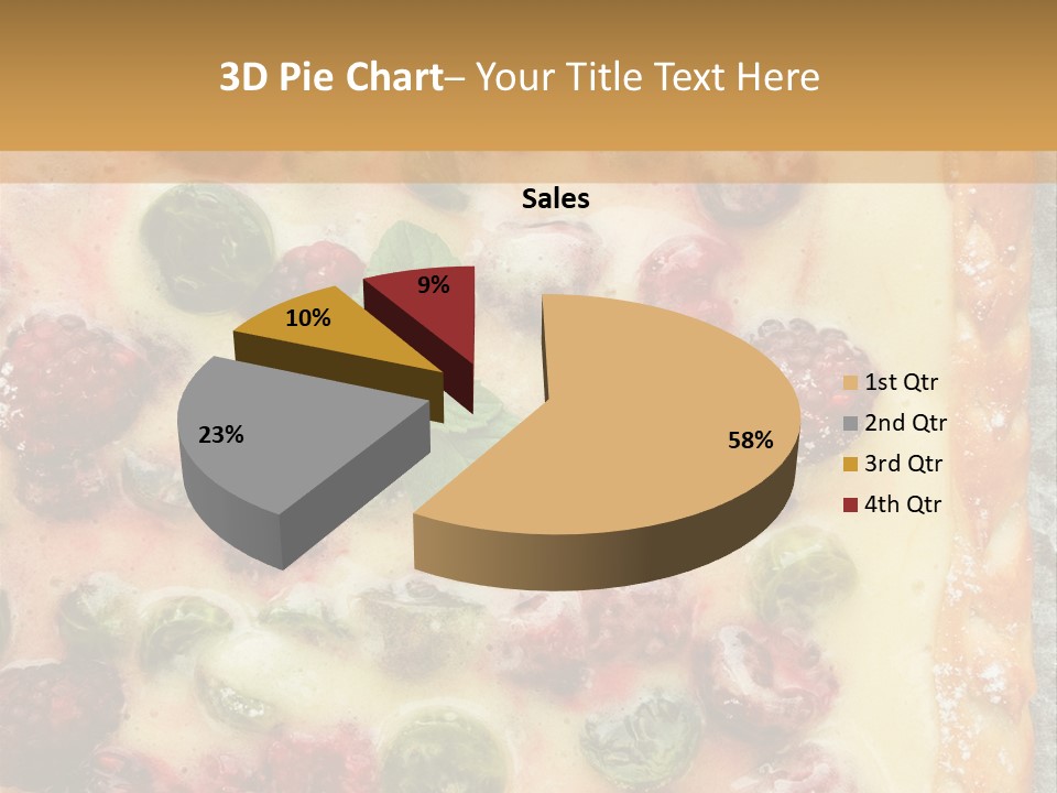 Snack Bright Treat PowerPoint Template