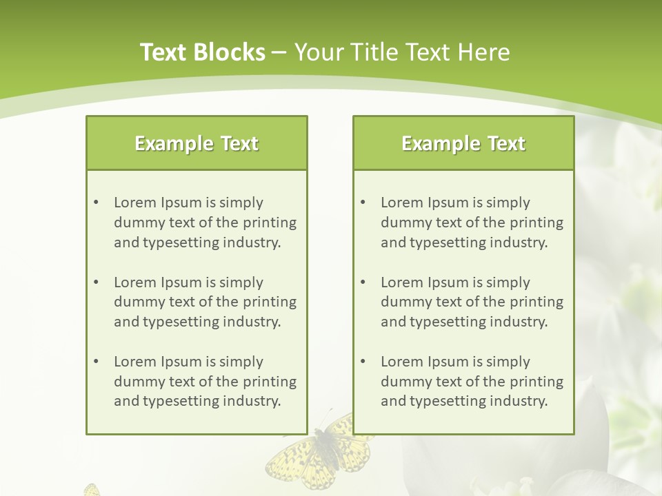 Fresh Frame Seasonal PowerPoint Template