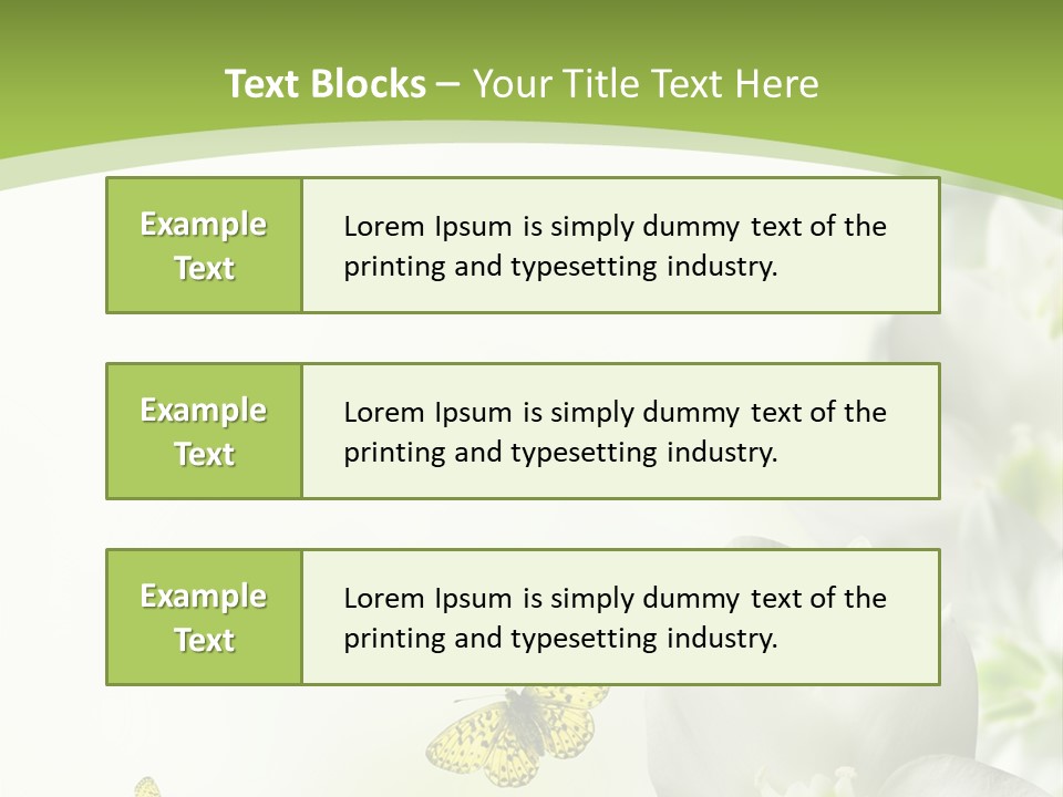 Fresh Frame Seasonal PowerPoint Template
