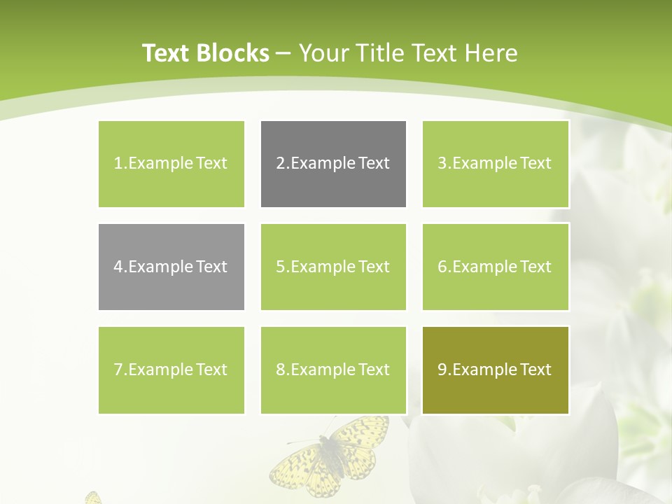 Fresh Frame Seasonal PowerPoint Template
