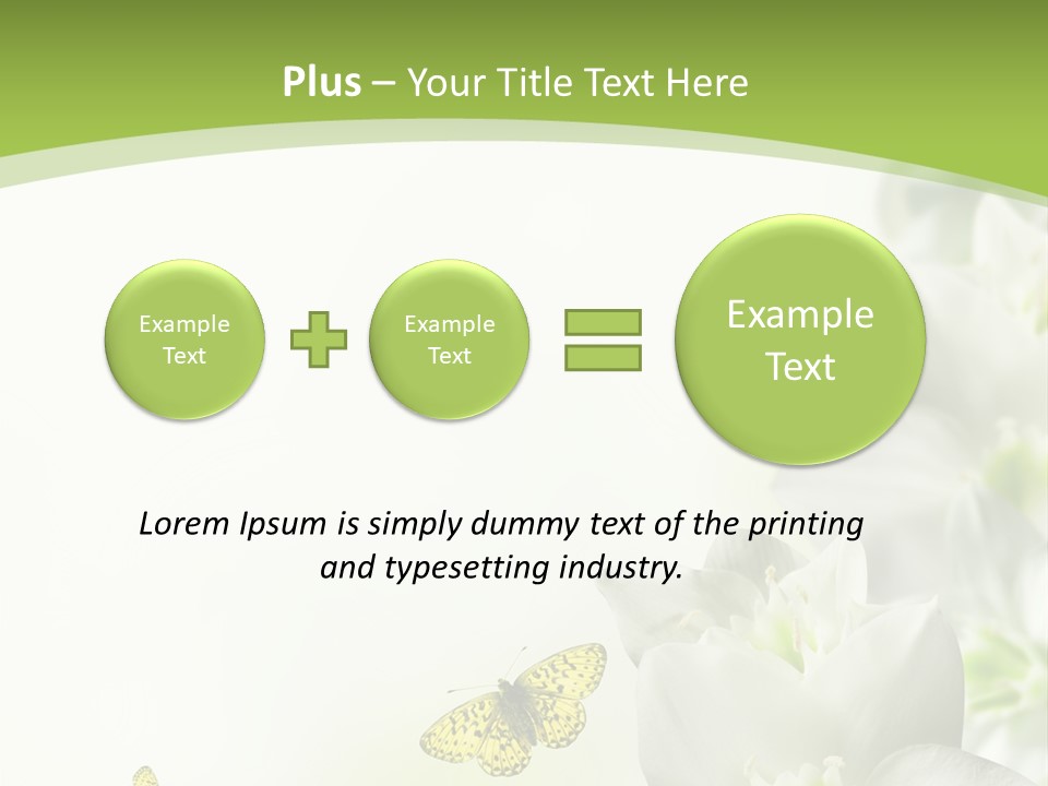 Fresh Frame Seasonal PowerPoint Template
