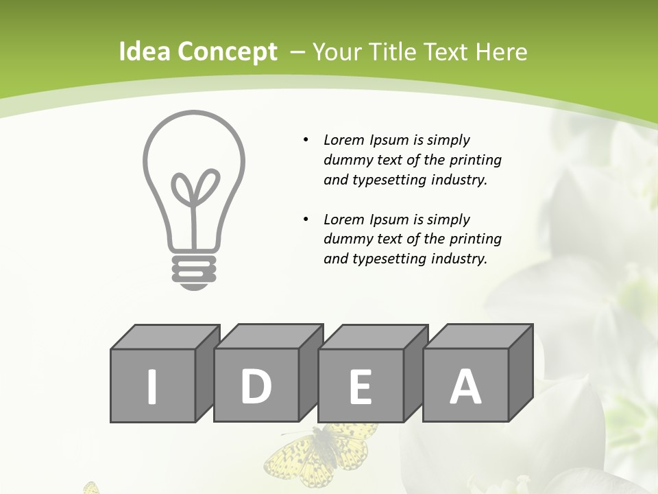 Fresh Frame Seasonal PowerPoint Template