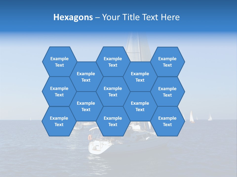 Direction Sail Race PowerPoint Template