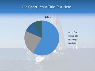 Direction Sail Race PowerPoint Template