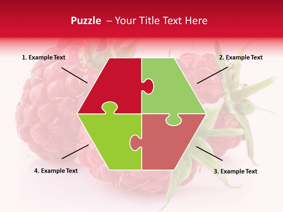 Red Vitamin Food PowerPoint Template