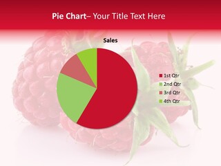 Red Vitamin Food PowerPoint Template