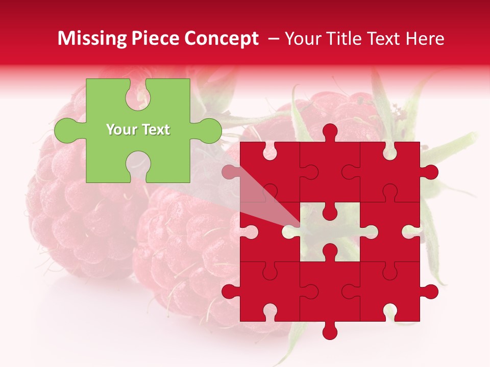Red Vitamin Food PowerPoint Template