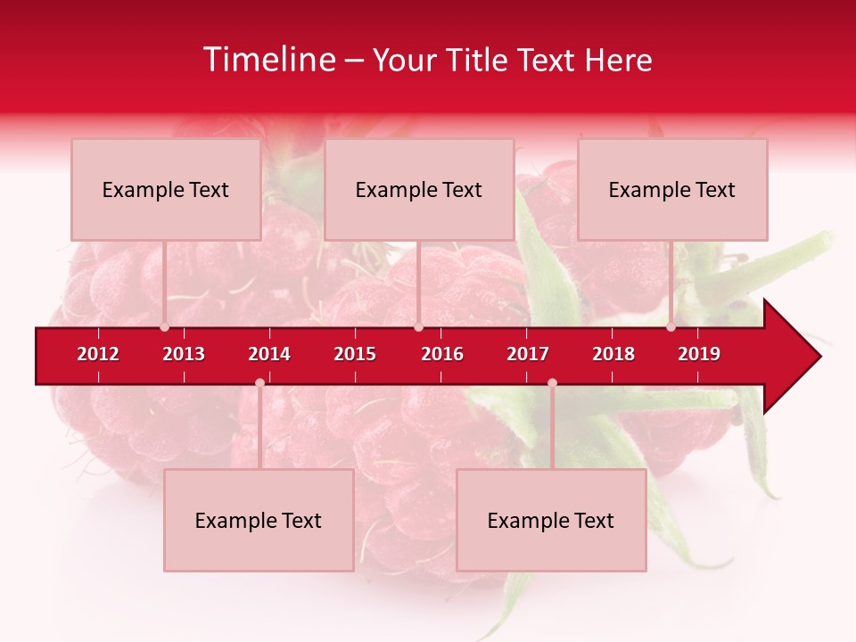 Red Vitamin Food PowerPoint Template
