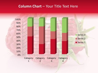 Red Vitamin Food PowerPoint Template