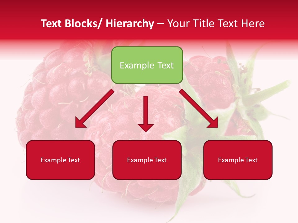 Red Vitamin Food PowerPoint Template