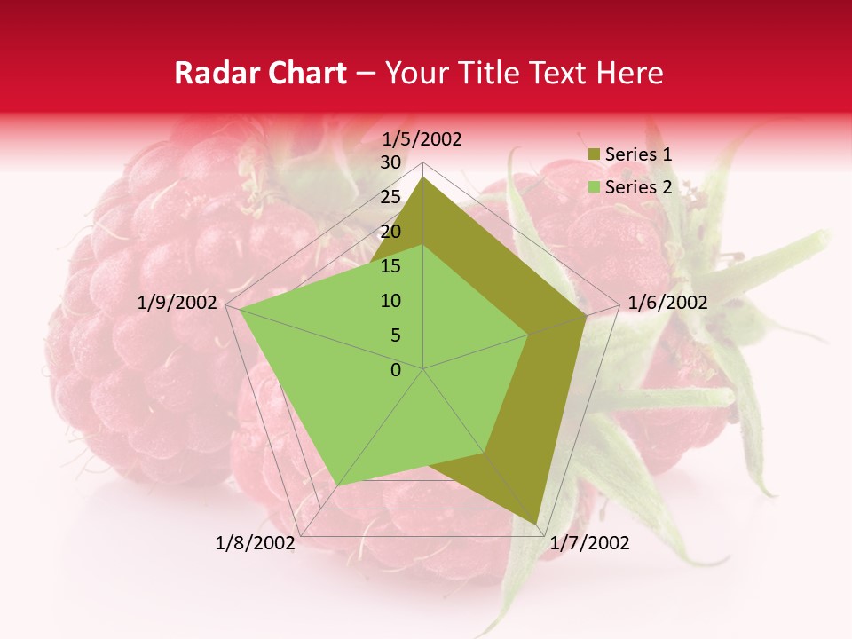 Red Vitamin Food PowerPoint Template