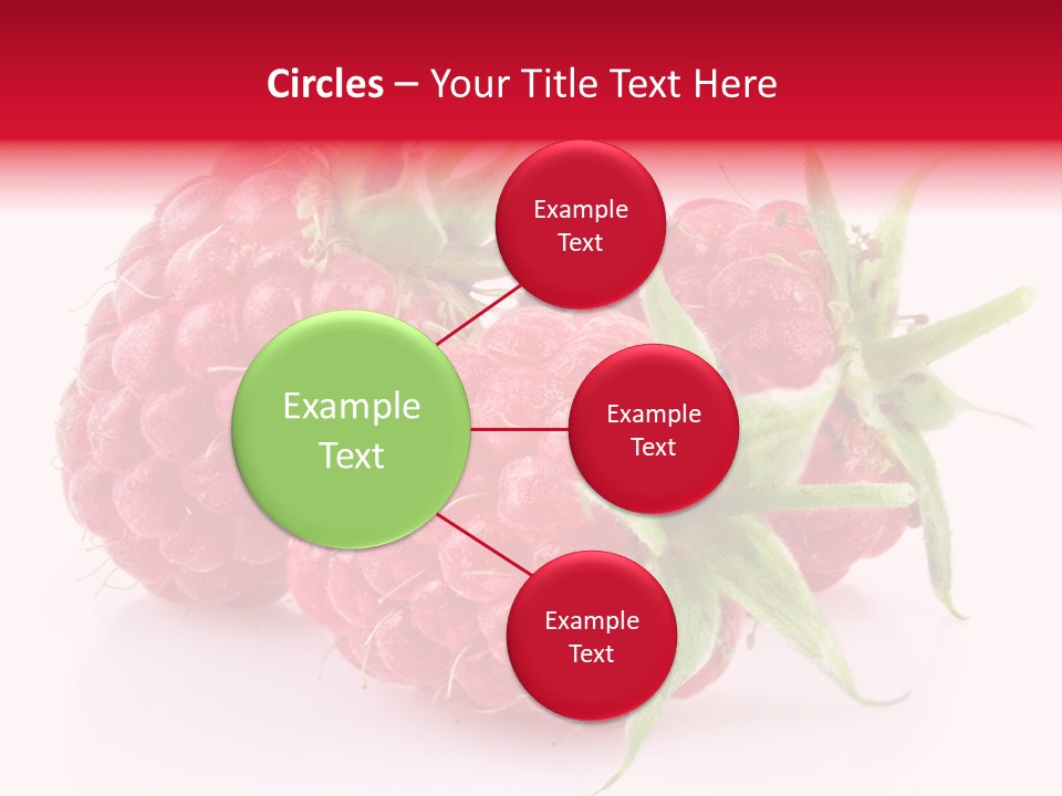 Red Vitamin Food PowerPoint Template