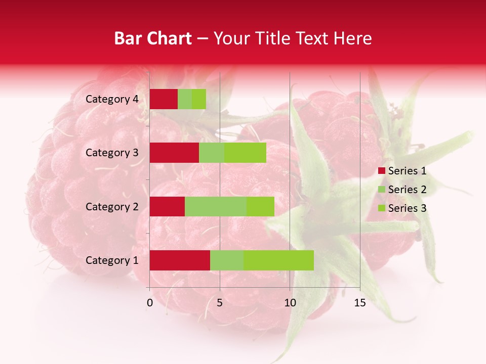Red Vitamin Food PowerPoint Template