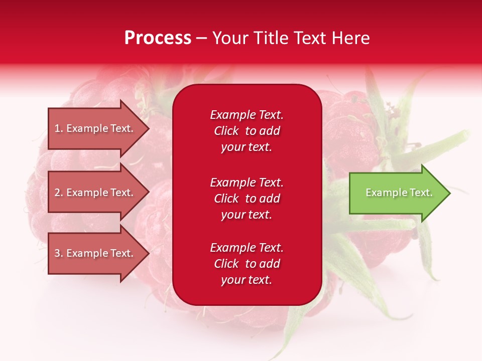 Red Vitamin Food PowerPoint Template