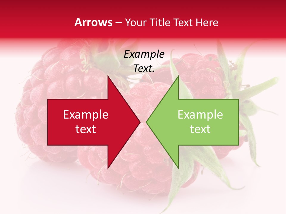 Red Vitamin Food PowerPoint Template