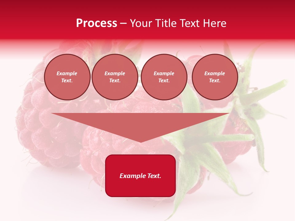 Red Vitamin Food PowerPoint Template