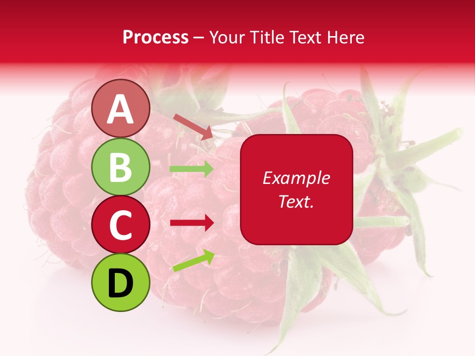Red Vitamin Food PowerPoint Template