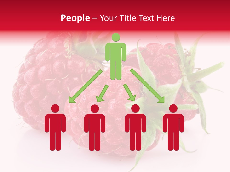 Red Vitamin Food PowerPoint Template