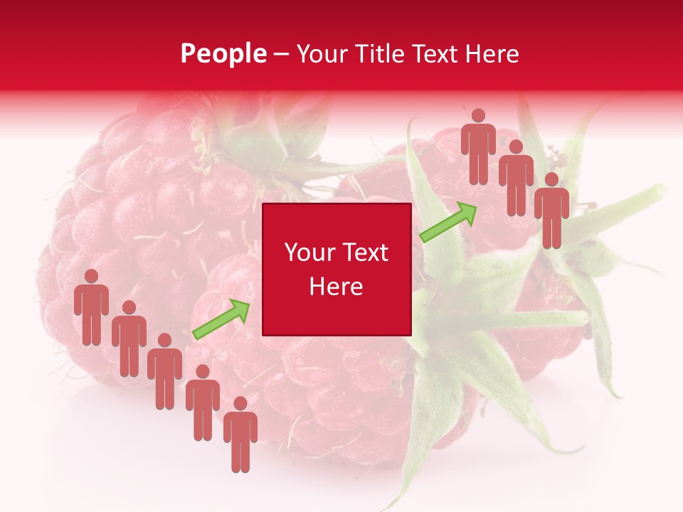 Red Vitamin Food PowerPoint Template