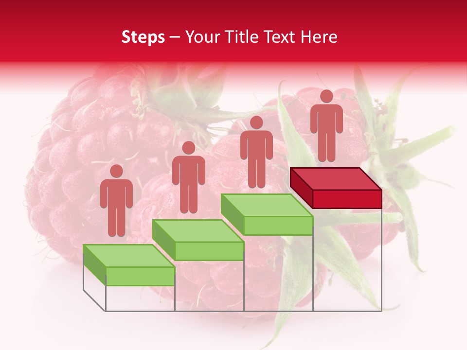 Red Vitamin Food PowerPoint Template