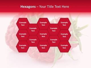 Healthy Eating Three Flora PowerPoint Template