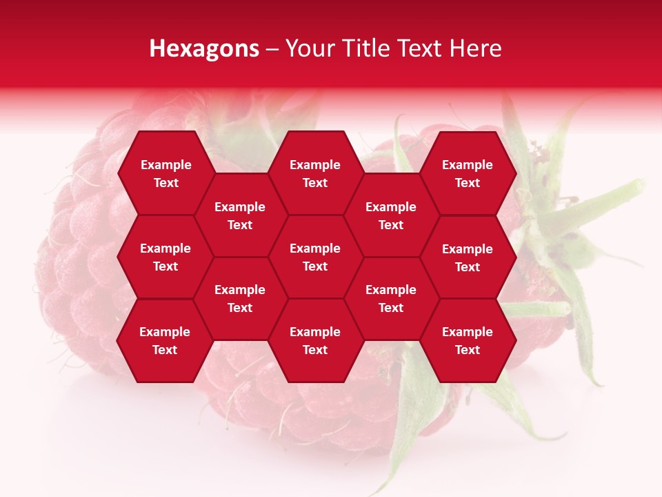 Healthy Eating Three Flora PowerPoint Template