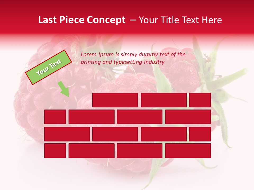 Healthy Eating Three Flora PowerPoint Template