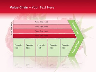 Healthy Eating Three Flora PowerPoint Template