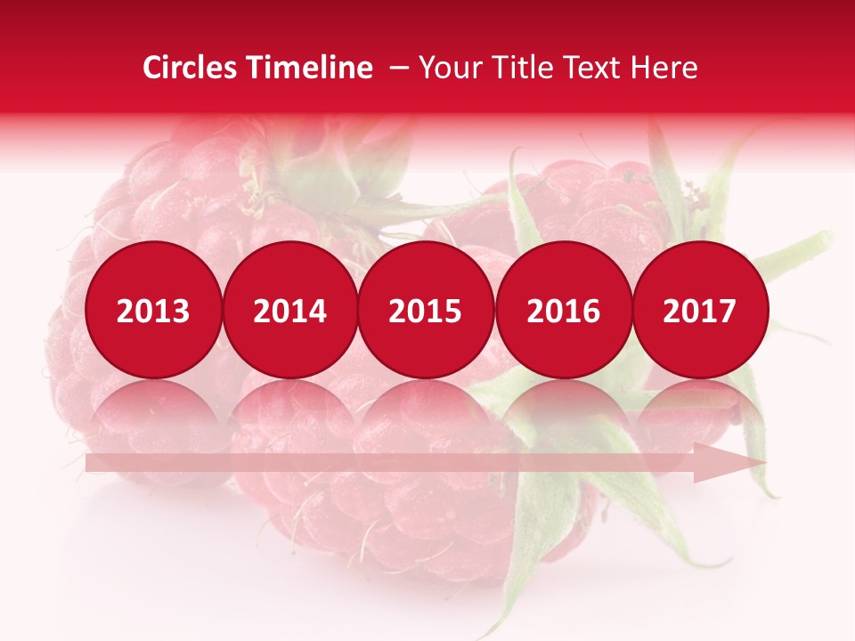 Healthy Eating Three Flora PowerPoint Template