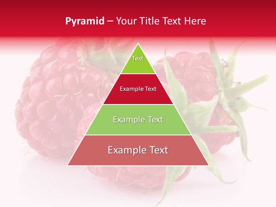 Healthy Eating Three Flora PowerPoint Template