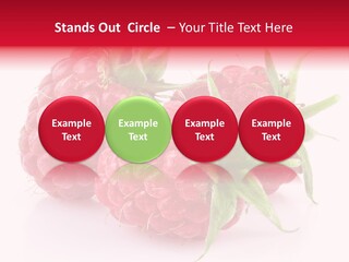 Healthy Eating Three Flora PowerPoint Template