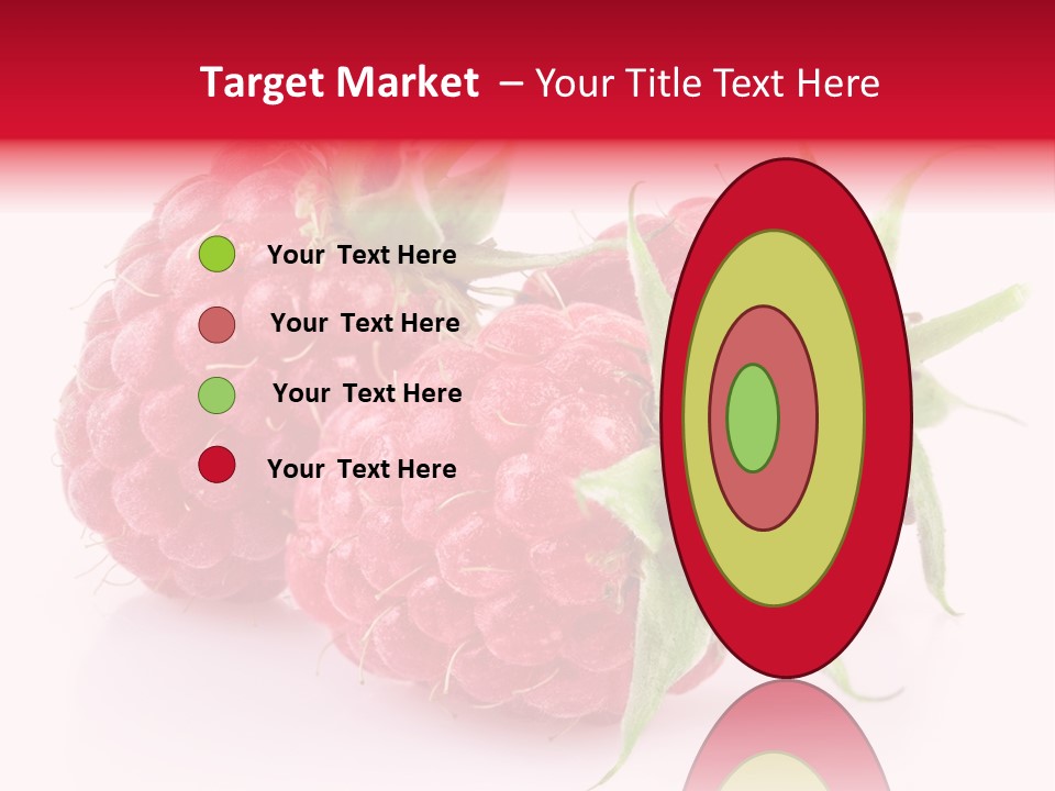 Healthy Eating Three Flora PowerPoint Template