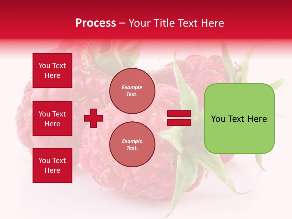 Healthy Eating Three Flora PowerPoint Template