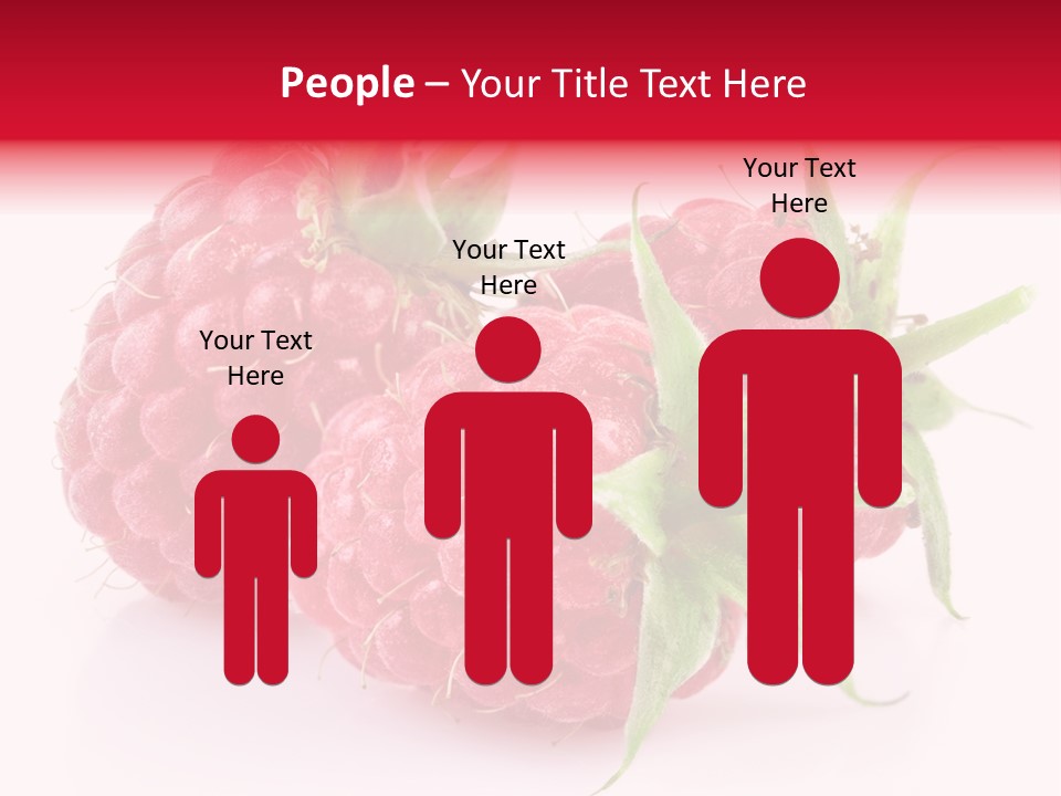 Healthy Eating Three Flora PowerPoint Template