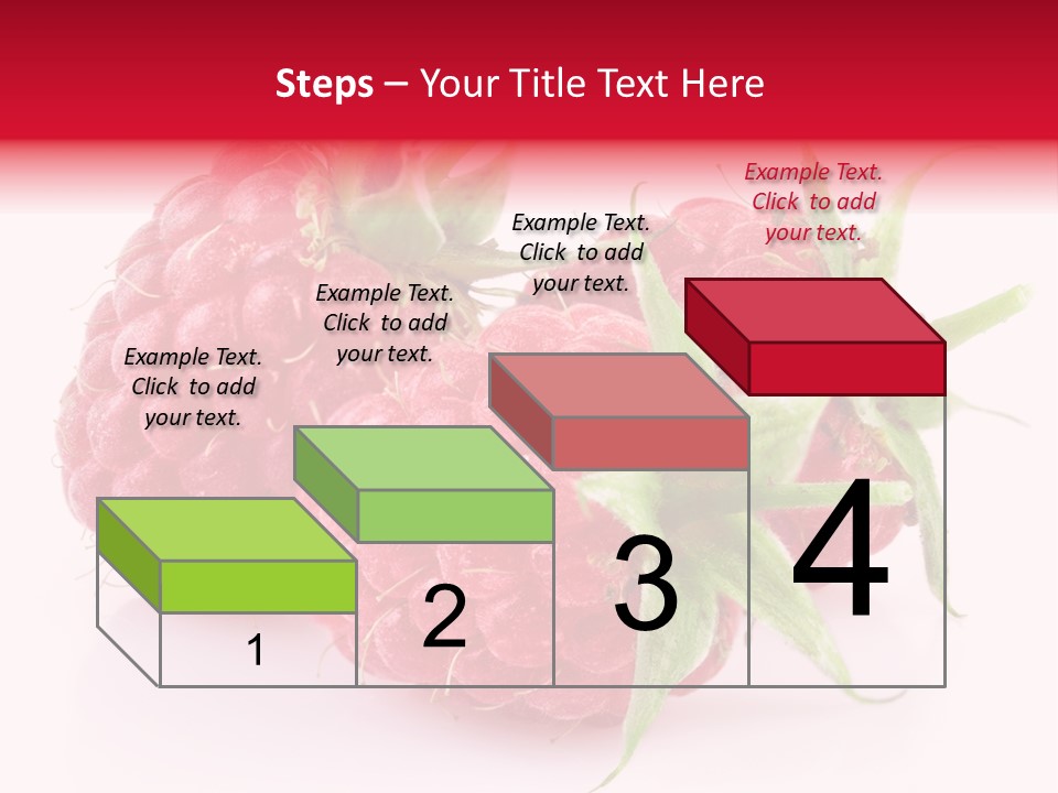 Healthy Eating Three Flora PowerPoint Template