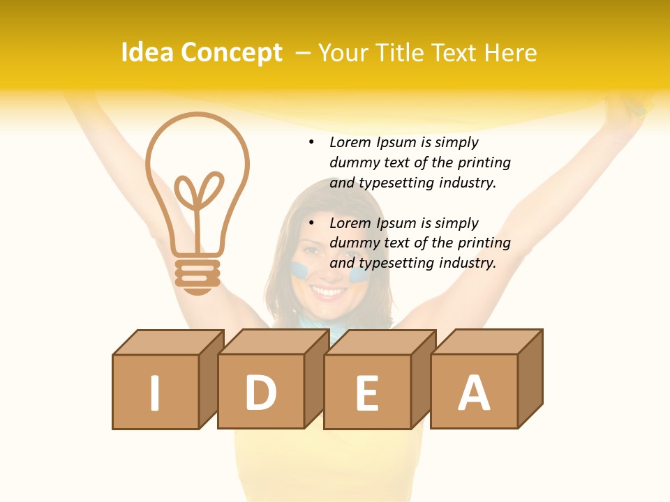 Nation Happy Hope PowerPoint Template