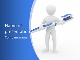 One Care Equipment PowerPoint Template