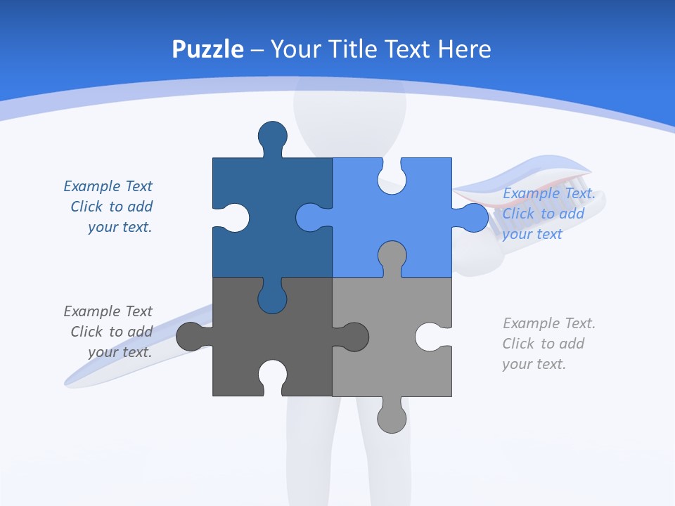 One Care Equipment PowerPoint Template