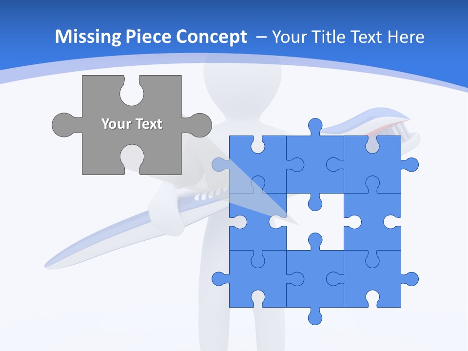 One Care Equipment PowerPoint Template